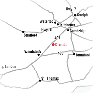 Central Ontario map